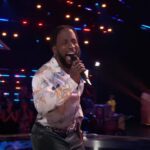 Gene Taylor performs during the Blind Auditions of "The Voice" 2024