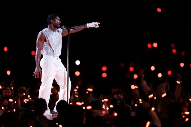 Usher Streams Jump 46% After Super Bowl Performance