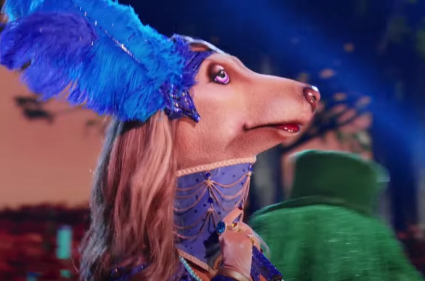 Afghan Hound performs on "The Masked Singer 2024".