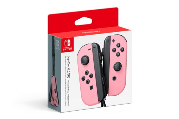 Pastel Pink Joy-Con Controllers