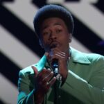 Nathan Chester performs on NBC's "The Voice."