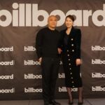 Billboard president Mike Van celebrates the launch of Billboard Korea