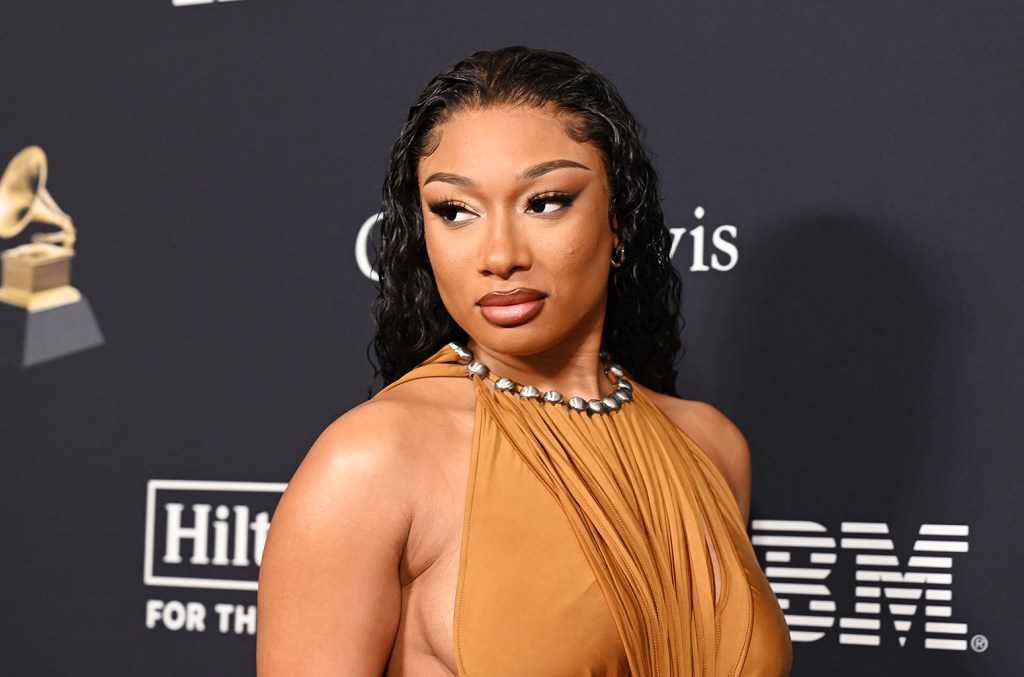 Megan Thee Stallion teases upcoming 'Celebrity Family Feud' appearance.