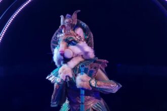 Cleocatra performs on "The Masked Singer."