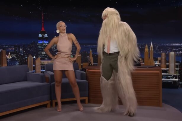 Doja Cat Dressed Jimmy Fallon in One of Her Dancers' Coachella Hair, and It Looked Crazy