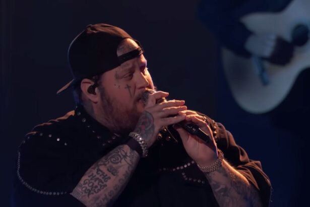 Watch Jelly Roll's New Vulnerable Debut New Song 'I Am Not OK' On 'The Voice' Finale