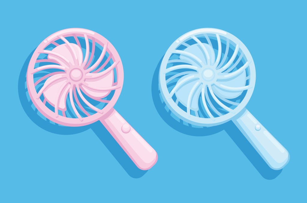 Beat the Heat: These handheld fans are perfect for summer music festivals, concerts and more