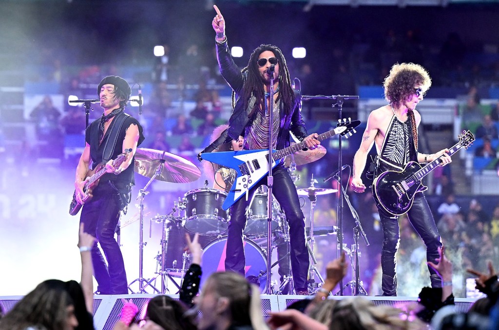 Lenny Kravitz electrifies at the 2024 Champions League Pregame Show Final in London