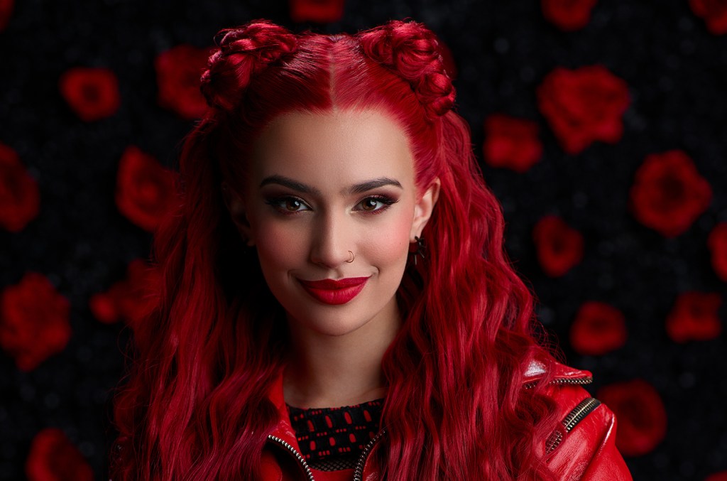 Queen of Hearts' daughter caught 'Red' in fiery new music video from 'Descendants: The Rise of Red'