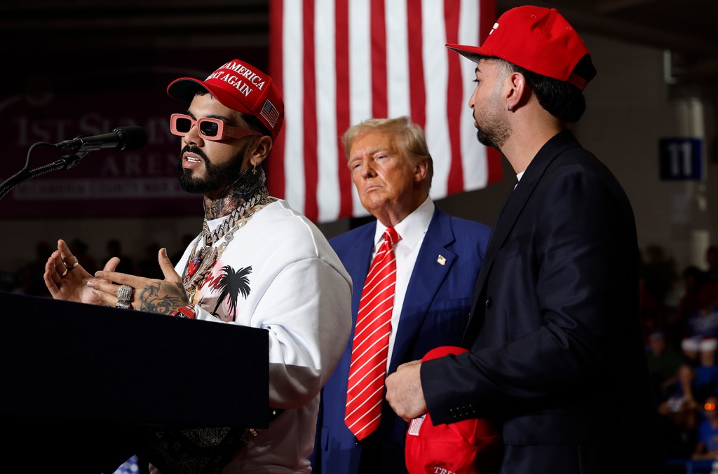 Anuel AA and Justin Quiles endorse Donald Trump at Pennsylvania Rally: 'Best president the world has ever seen'