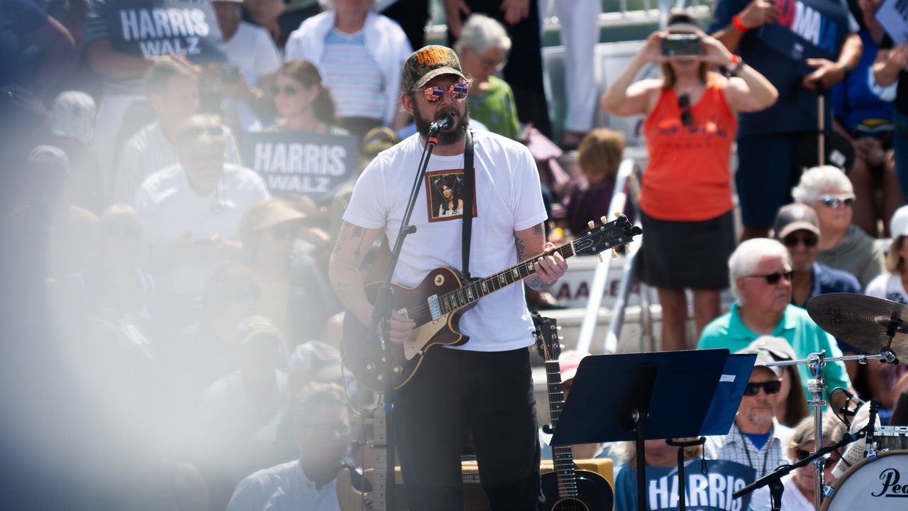 Watch Bon Iver Perform at the Kamala Harris and Tim Walz Rally in Wisconsin