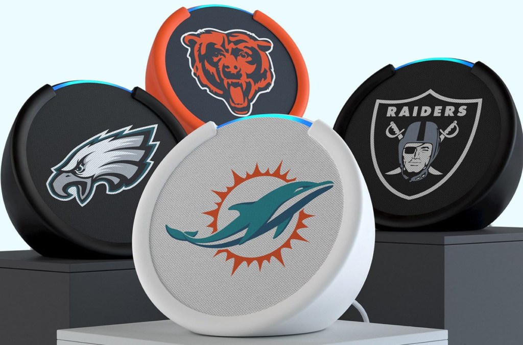 NFL partners with Amazon to release licensed Echo Pop speakers