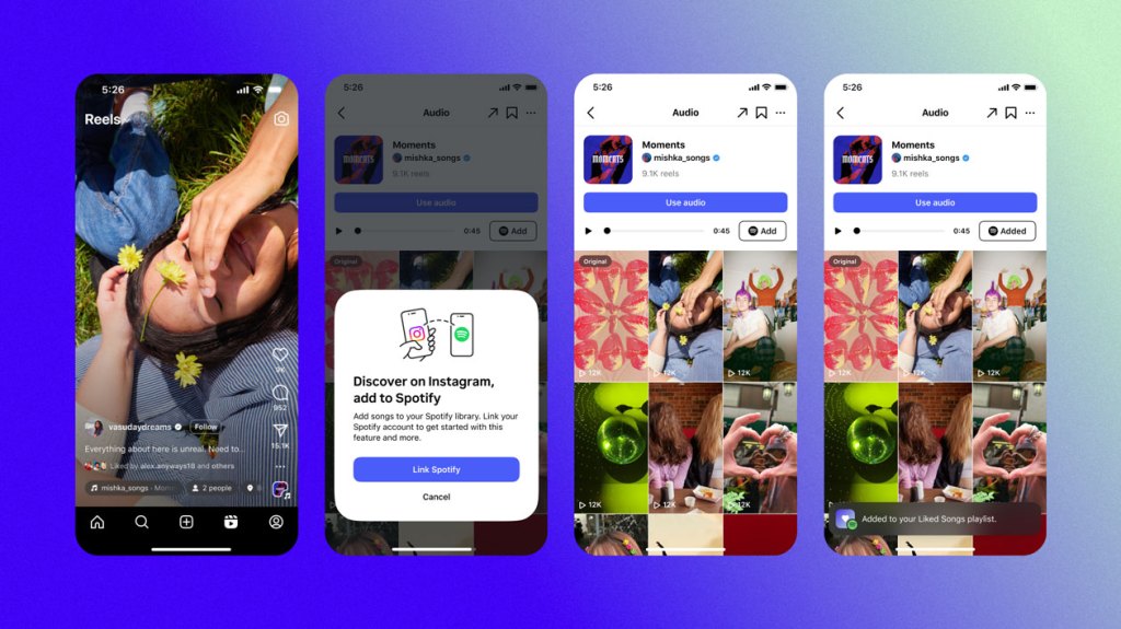 Now it's easier to stream that song you love from Instagram