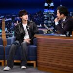 BTS' Jin Appears On 'Fallon', Reveals Coldplay's Chris Martin Gave Him A Guitar