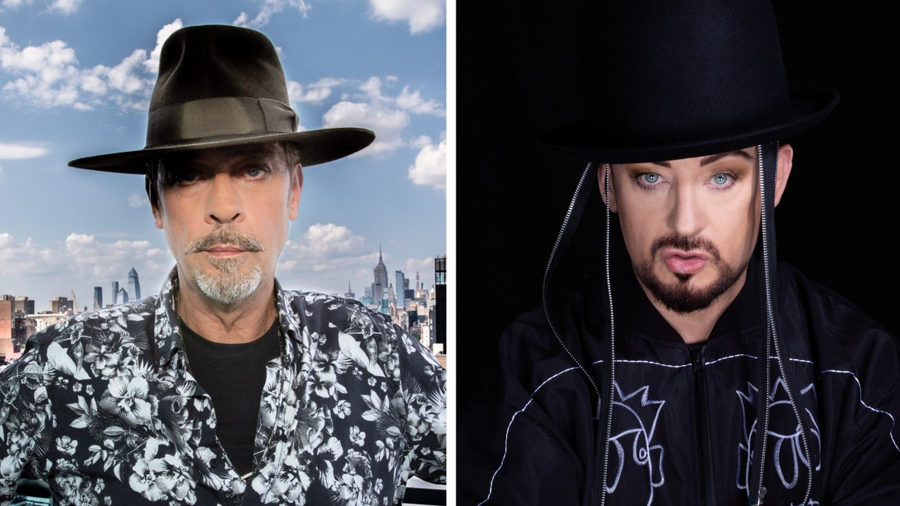 Bauhaus' Peter Murphy and Boy George Duet on New Song 'Let the Flowers Grow': Listen