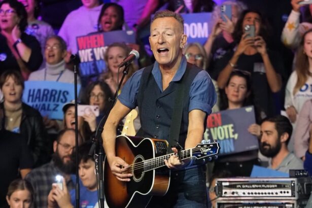 Bruce Springsteen appears in the "Hopes and Dreams" campaign ad for Harris-Walz: Watch