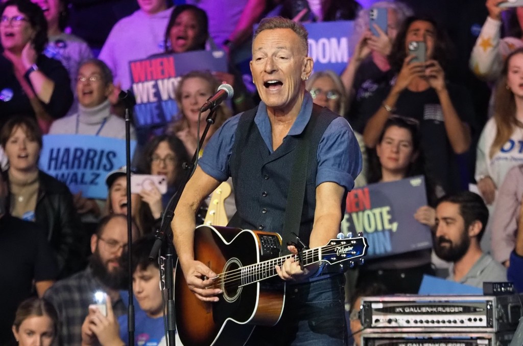 Bruce Springsteen appears in the "Hopes and Dreams" campaign ad for Harris-Walz: Watch