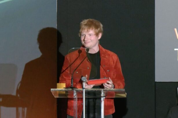 Ed Sheeran pays tribute to outgoing Warner Music executive Max Lousada at MBW Music Business UK Awards