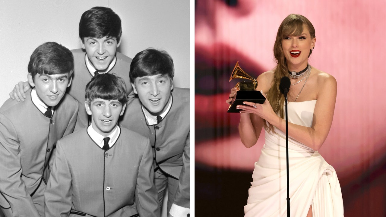 The Beatles, Taylor Swift and more nominees for record of the year at the 2025 Grammys