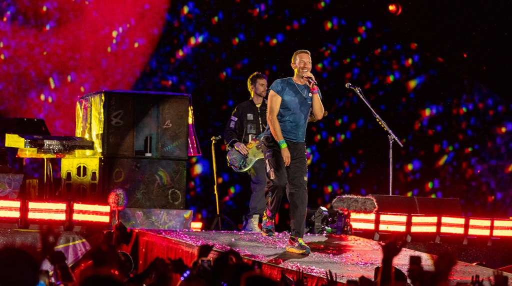 Coldplay tops the November Boxscore report with more than $71 million